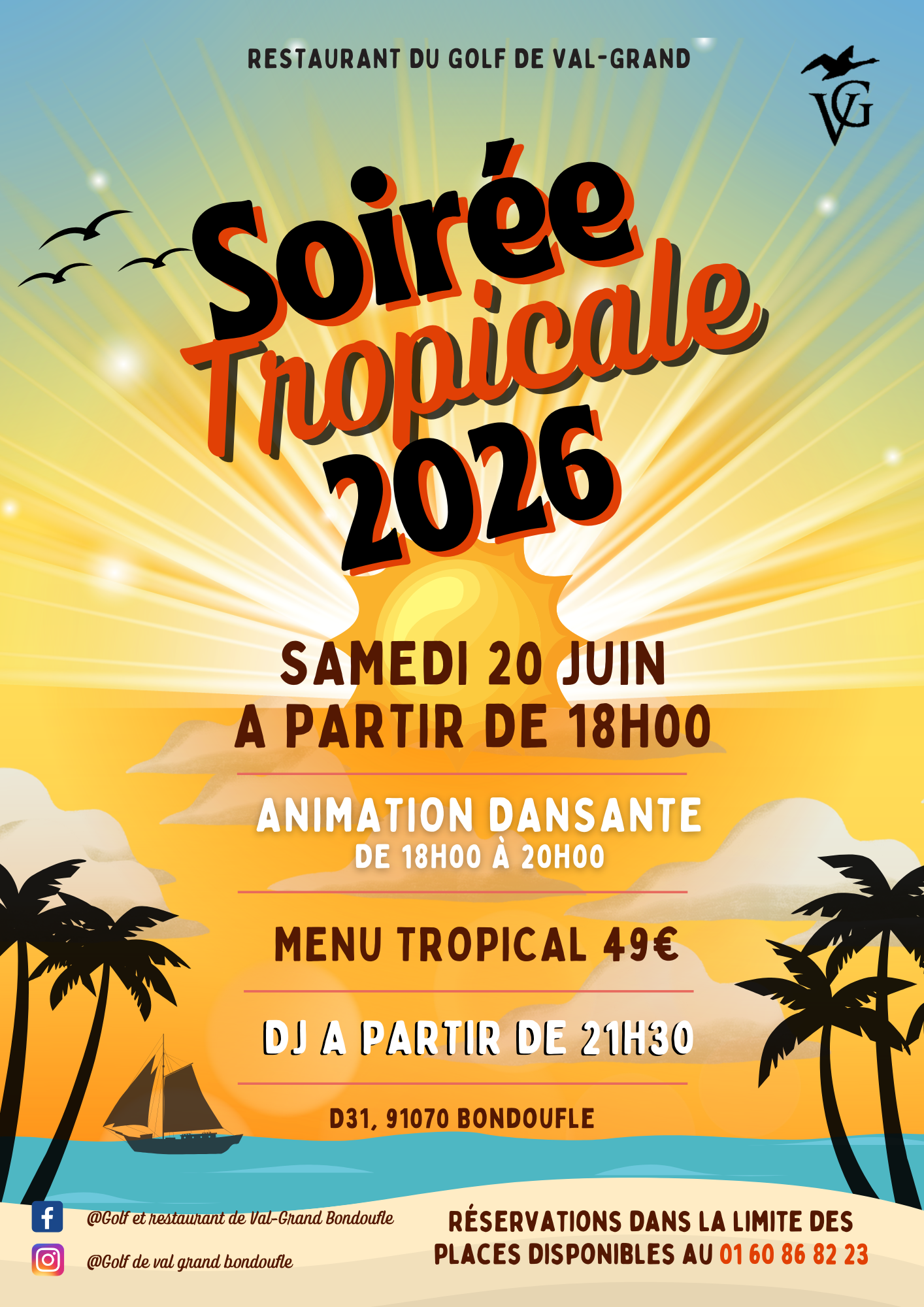 Soirée tropicale