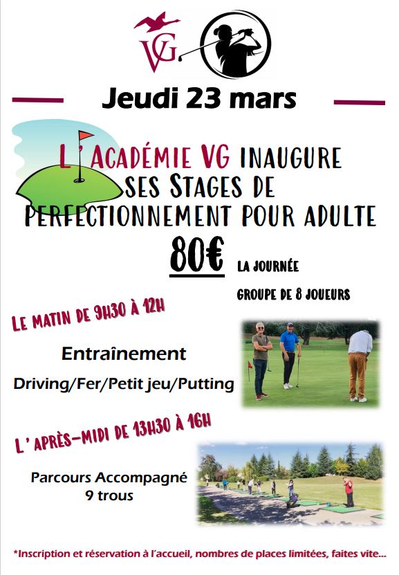STAGE DE PERFECTIONNEMENT ADULTE