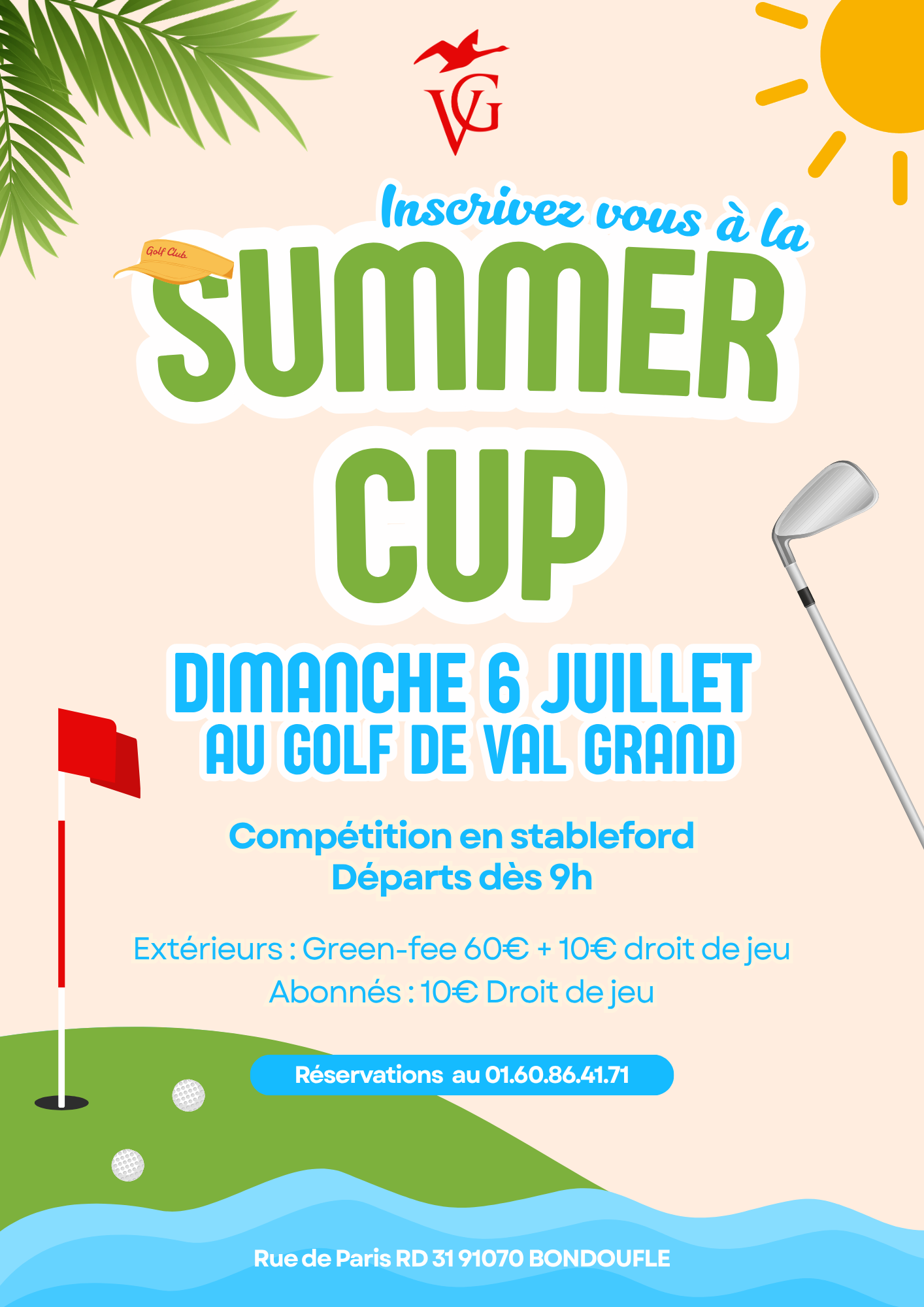  SUMMER CUP - DIMANCHE 6 JUILLET 🏌️‍♂️