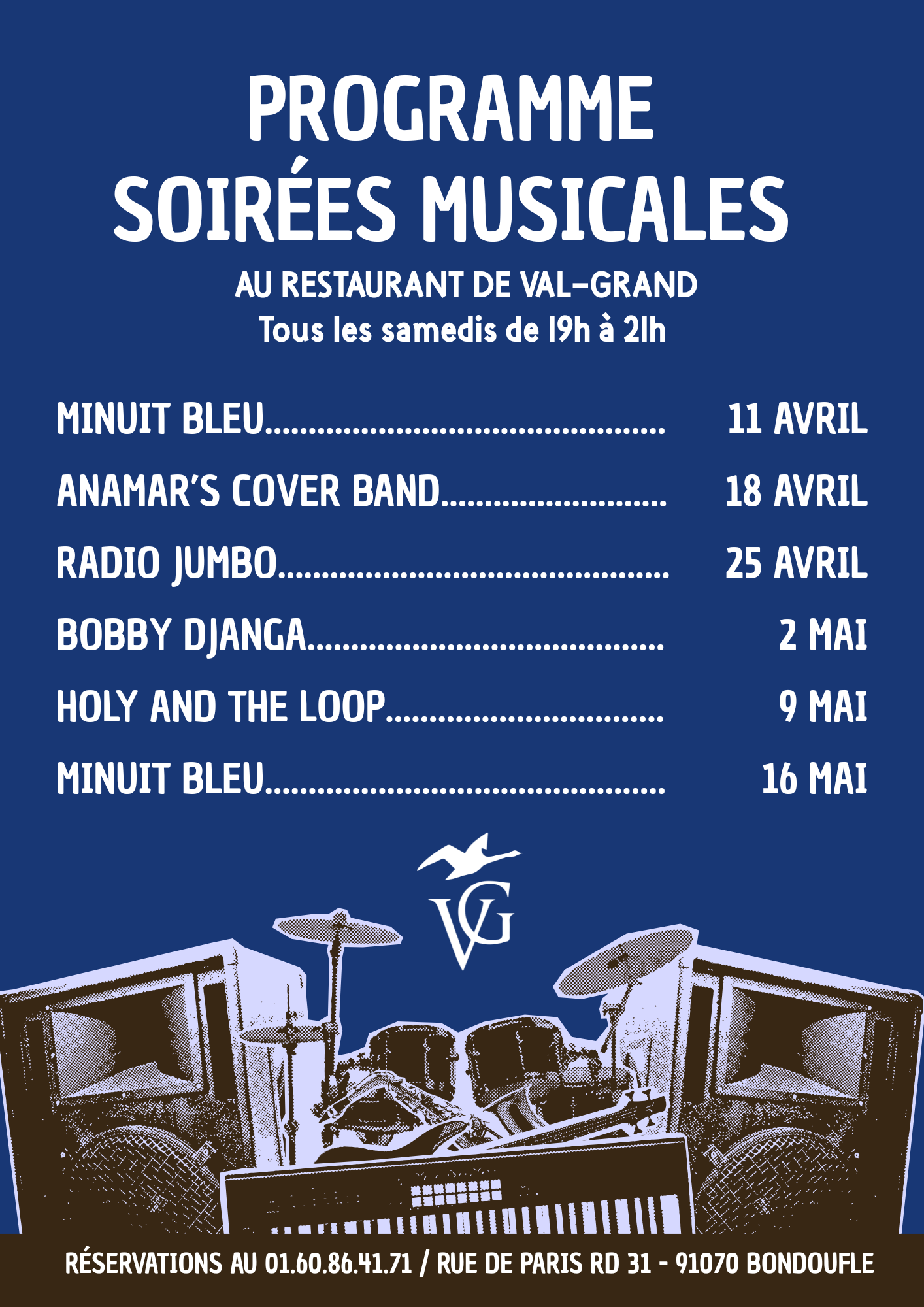 Nos soirées musicales 🎸 