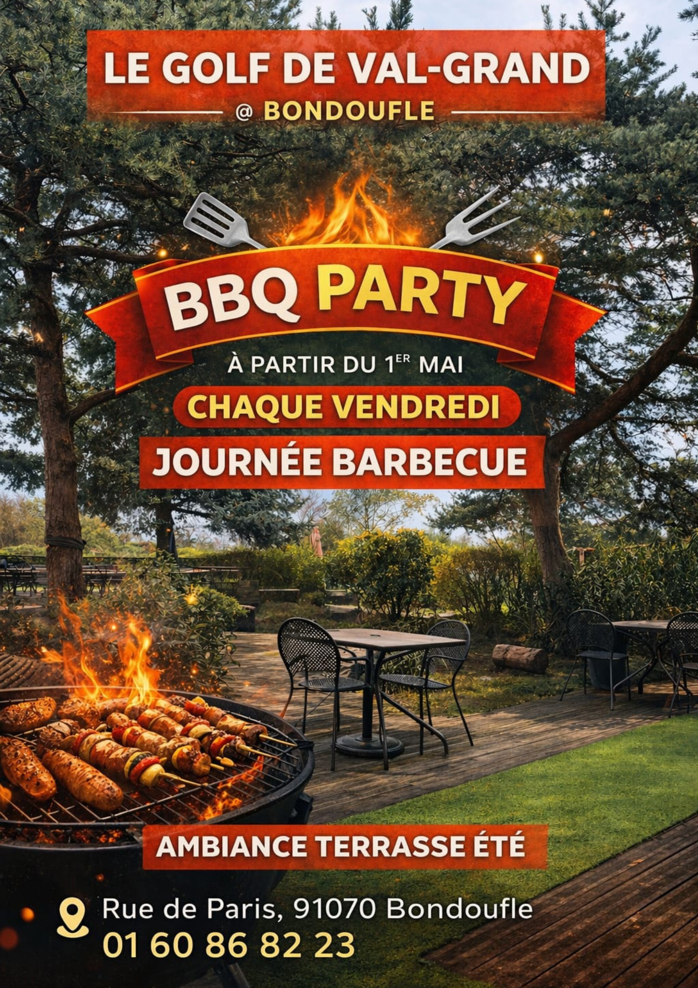 BBQ Party, tous les vendredis 